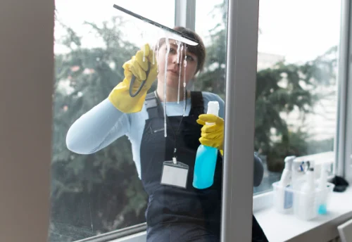Nettoyage de vitres intérieures et extérieures à Lizières